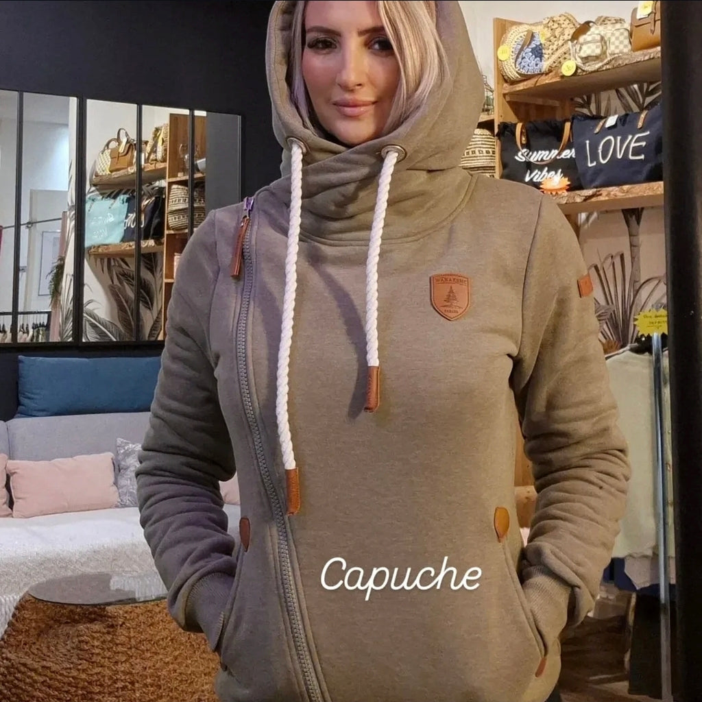 PULL CANADIEN KAKI CAPUCHE