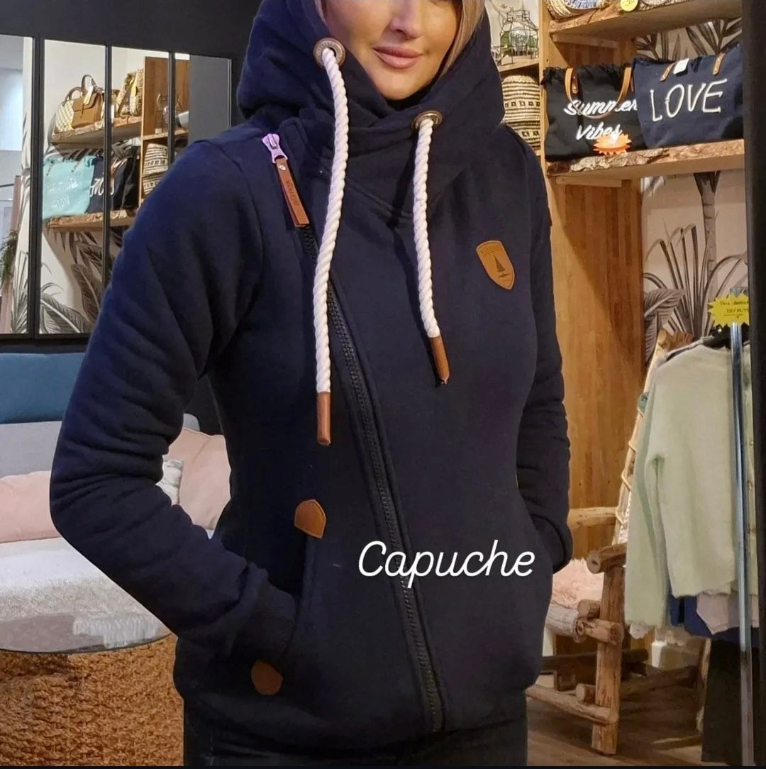 PULL CANADIEN OXFORD CAPUCHE