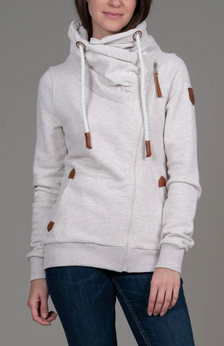 PULL CANADIEN OATMEAL SANS CAPUCHE