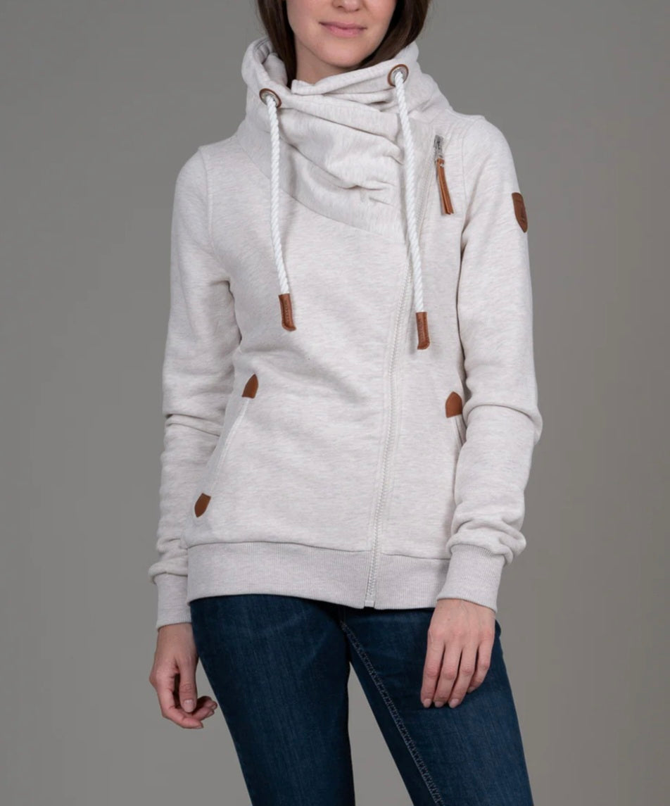 PULL CANADIEN OATMEAL SANS CAPUCHE