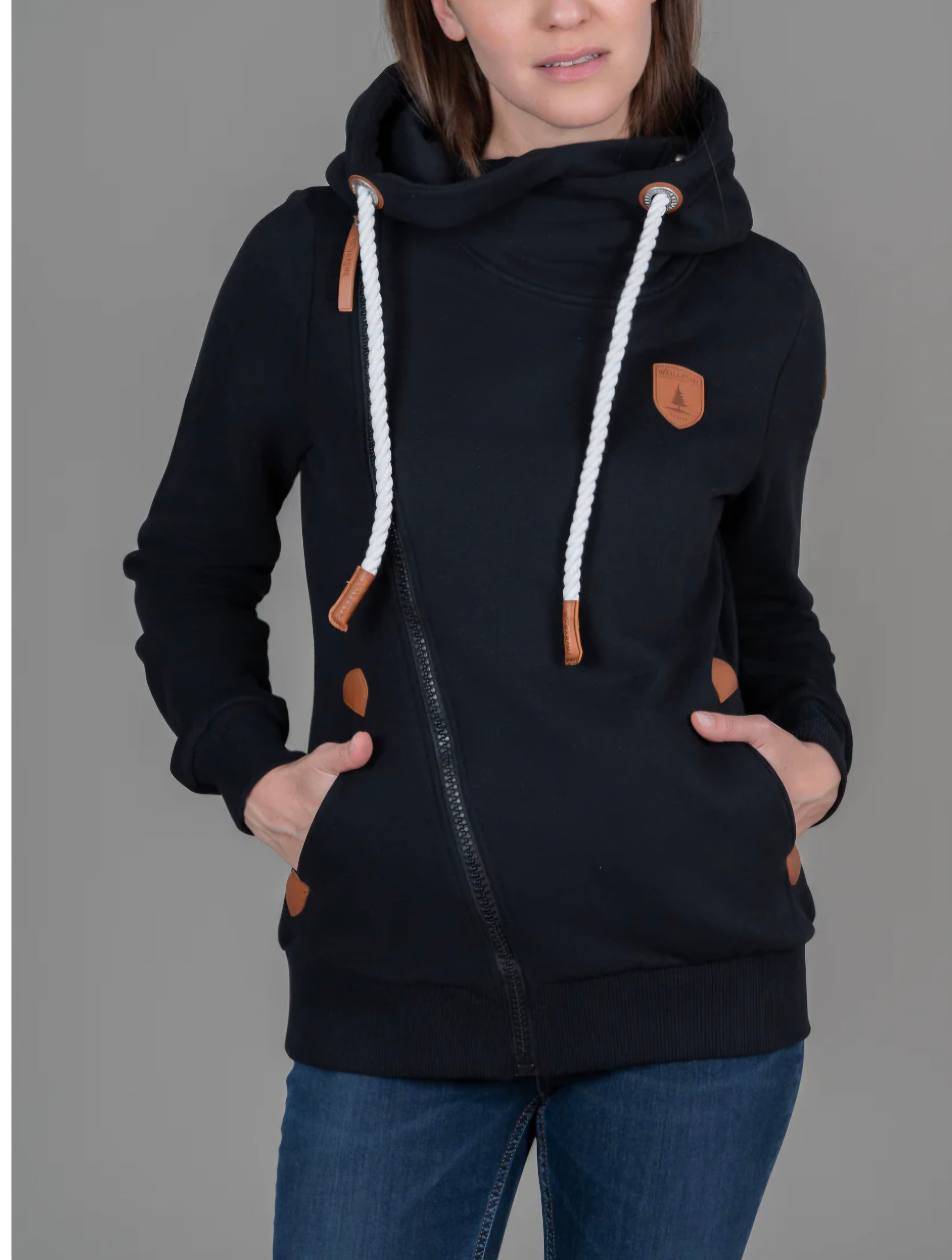 PULL SWEAT CANADIEN BLACK CAPUCHE