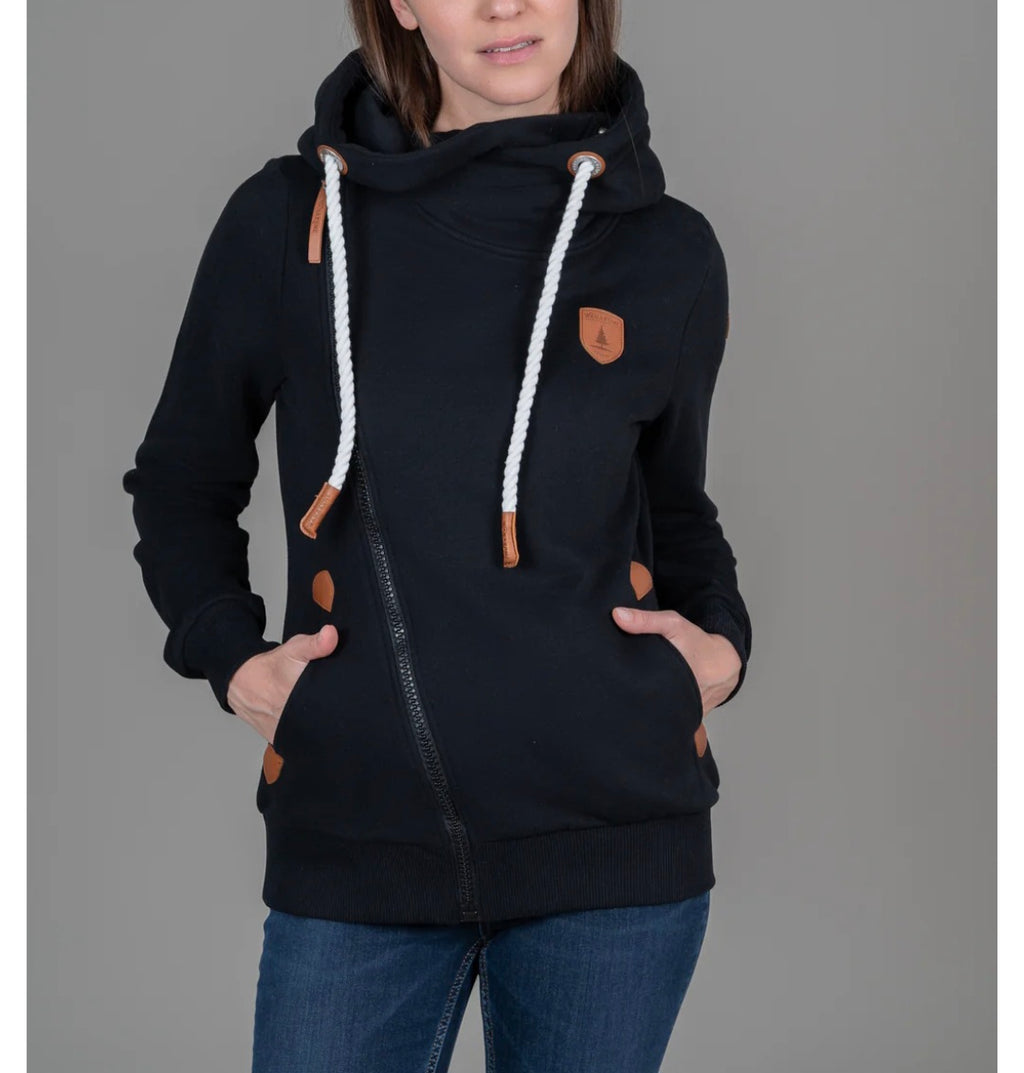 PULL SWEAT CANADIEN BLACK CAPUCHE