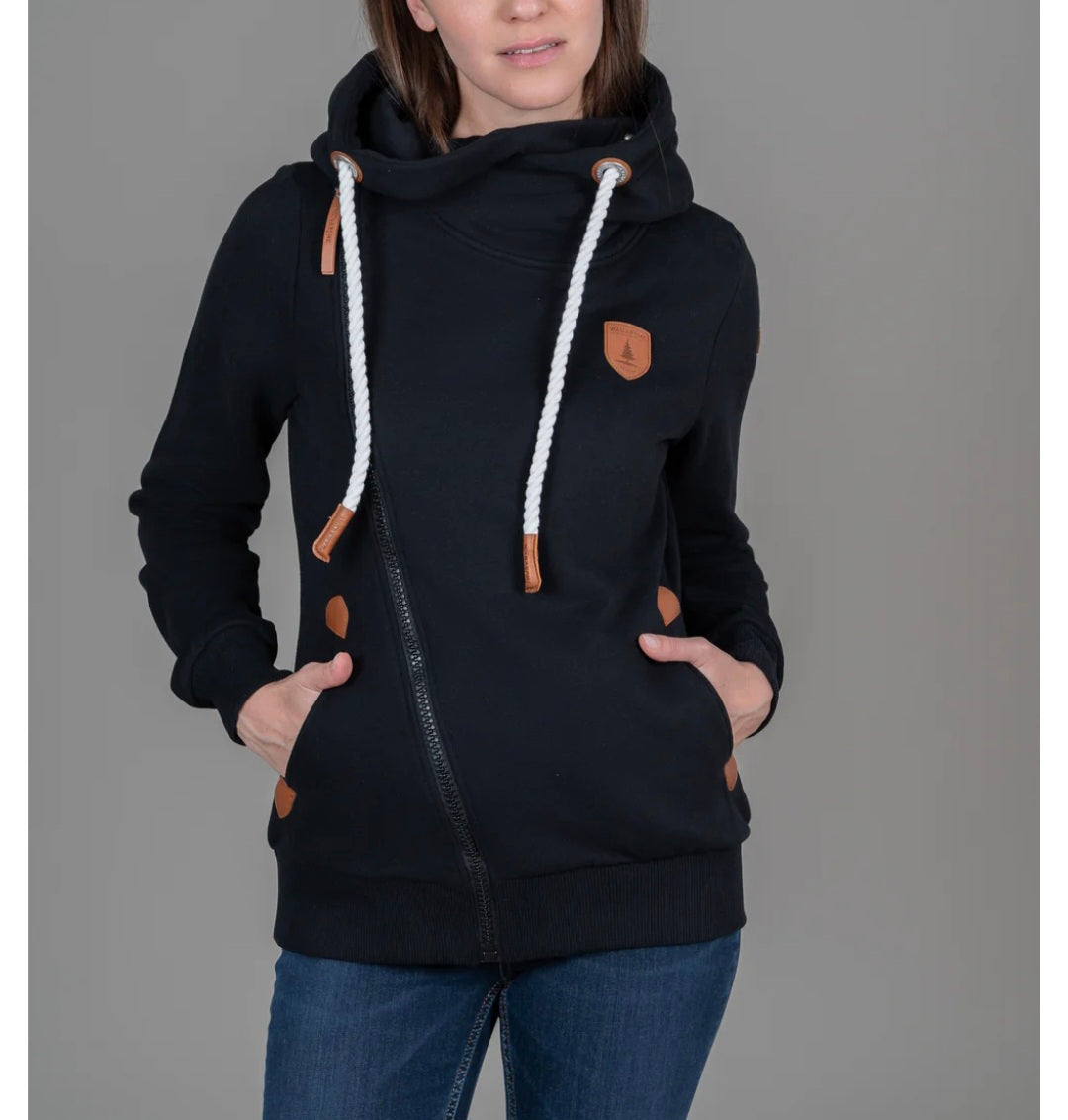 PULL SWEAT CANADIEN BLACK CAPUCHE