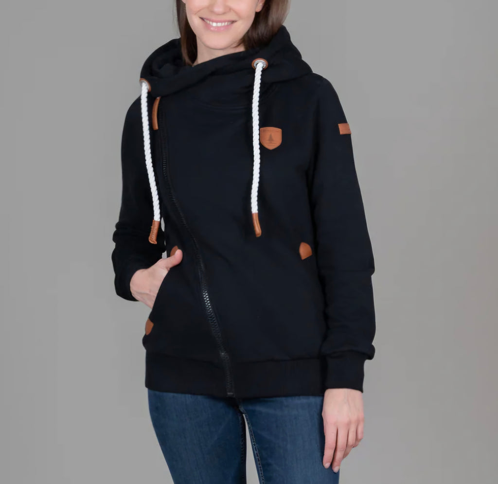 PULL SWEAT CANADIEN BLACK CAPUCHE