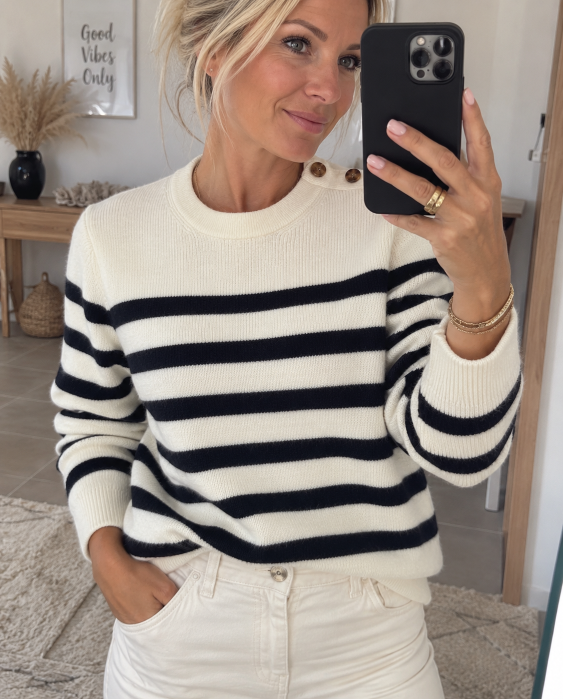 Pull marinière