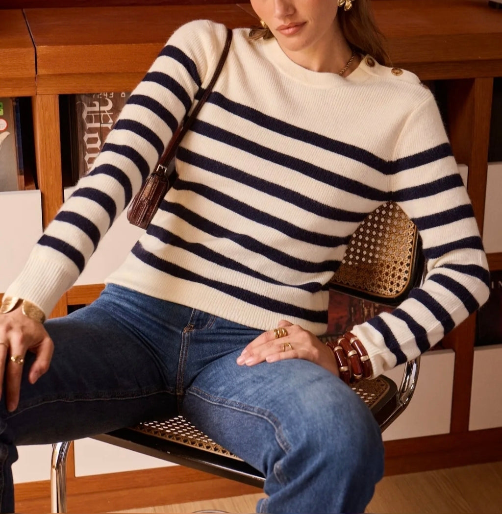 Pull marinière