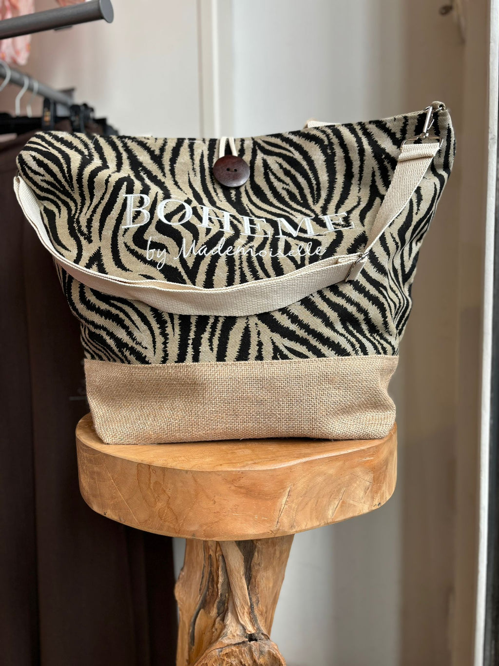 CABAS BOHEME ZEBRE