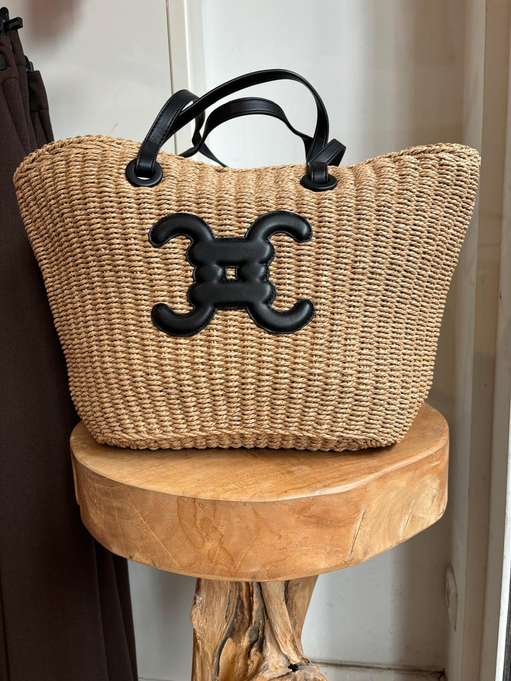 PANIER LOGO C&C NOIR